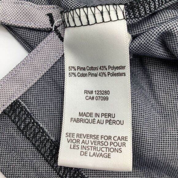 Travis Mathew‎ Mens Short Sleeve Pima Cotton Blend Golf Polo Gray Size Large - Picture 7 of 8